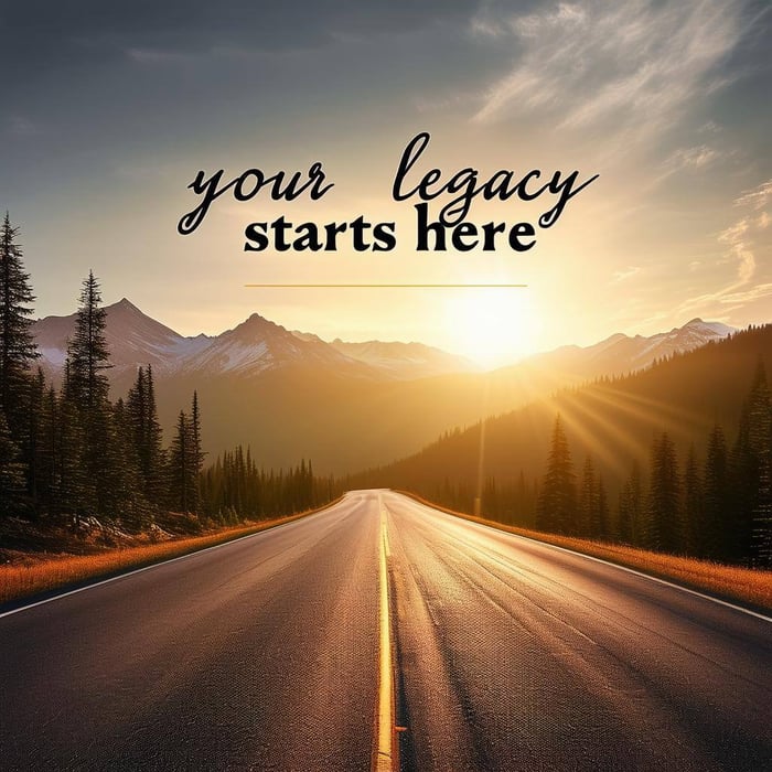 the image depicts an open road surrounded by mountains andor pine trees the image depicts an open road surrounded by mountains andor pine trees